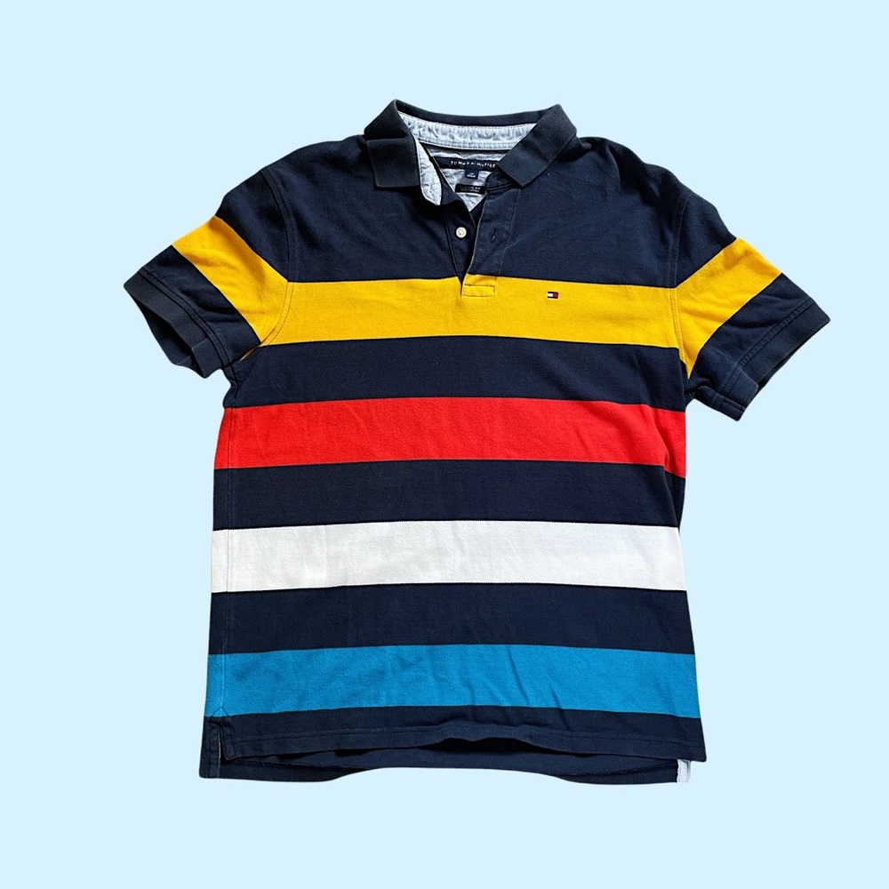 Tommy Hilfiger striped polo shirt